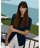 2025 NEW AUTHENTIC VERONICA BEARD Bodie Jacquard Jacket in Navy $598 - $395.26 CAD