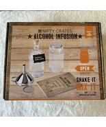 Nifty Crates Infusion Kit Set Infuse Booze At Home - NEW! - $28.05