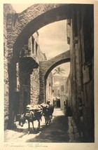 Vintage Postcard of Via Dolorosa, Jerusalem, Israel, ca. 20s - £6.29 GBP