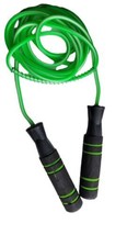 Strong skipping rope with spring soft handle fitness speed home workout gym mk - £14.09 GBP