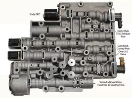 4l60e 4l65e valve body with solenoids fits GM 1996-2002 GENUINE OEM image 2