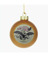 U.S. Army &quot;Army Strong&quot; Hand Crafted Glass Christmas Ornament - £12.44 GBP