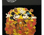 Disney Pins Mickey minnie pluto fall leaves 418570 - £14.94 GBP