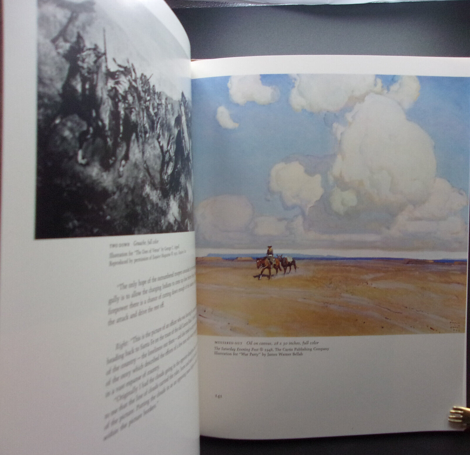 Harold Von Schmidt SIGNED Leather Slipcase Book & Bronze Bear SCULPTURE West Art Item image 9