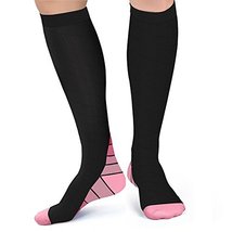 Graduated Compression Performance Socks for Women &amp; Men Boost Recovery T... - £7.73 GBP