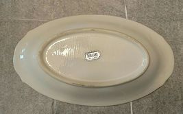 VINTAGE NORLEANS JAPAN PINK LUSTERWARE OVAL DISH image 3