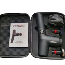 PROFIT Percussion Muscle Massager 6 Speeds 4 Heads Carry Case - $35.00