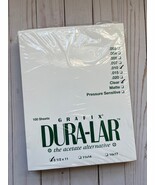 Dura-Lar 010 Acetate Alternative. Ten (8.5X11&quot;) Sheets. Grafix - $14.75