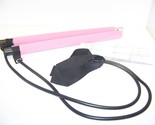 Pilates Bar Yoga Exercise Bar w/ Resistance Bands unbranded PINK NEW - £17.77 GBP