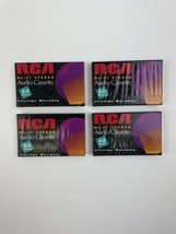 Sealed Lot of 4 RCA RC60 Hi-Fi Stereo Blank Audio Cassette Vintage NOS - £5.99 GBP