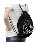EXPLORE Drawstring Gym Bag - Lightweight &amp; Durable for Quick Trips - £34.64 GBP