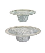 WIRE MESH Sink 2 STRAINER SET Bathroom Tub Shower Sink Stainless PEERLES... - $17.81