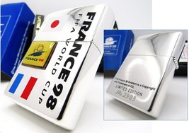 FIFA World Cup France 98 Limited Zippo 1997 Unfired Rare - £91.34 GBP