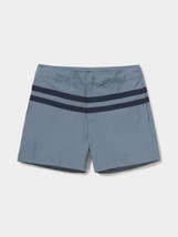 The Normal Brand Button Front Trunks Mineral Blue/Normal Navy 32 - £16.97 GBP