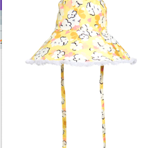Nordstrom BP Womens Oversized Floppy Bucket Sun Hat | Yellow Floral | O/S - £15.02 GBP