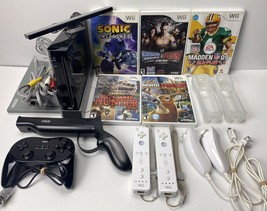 Nintendo Wii Console System RVL-001 Bundle-Pro Classic Controller + 2 Wiimotes - $110.00