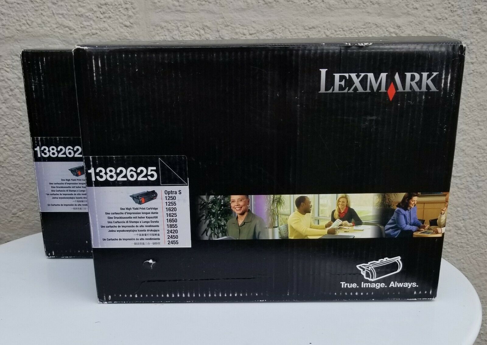 Lexmark 1382625 2 Pack Black Toner. New, Unopened And Genuine. - $43.68