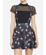 Sanrio Hello Kitty, My Melody X Kuromi Skull Suspender Skirt L - £39.33 GBP