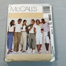 ©2000 McCall&#39;s Sewing Pattern 2586; Unisex Drawstring Pants; Sz. Large-X-Large - $11.29