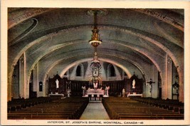 Canada Quebec Montreal St. Joseph&#39;s Shrine Church 1907-1915 Antique Postcard - £5.88 GBP