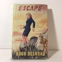 ESCAPE By Hugh Desmond 1st Edition Hardcover Crime Detective Fiction HTF - £35.80 GBP