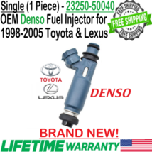 NEW OEM Denso 1Pc Fuel Injector For 2000, 01, 02, 03, 2004 Toyota Tundra 4.7L V8 - £59.17 GBP