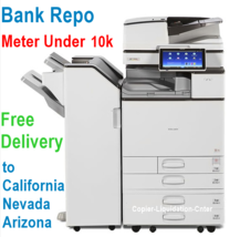 Ricoh Aficio MP C6004 Color Tabloid Copier Printer Scanner Meter under 10k 60PPM - £2,551.72 GBP
