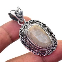 Fossil Coral Vintage Style Gemstone Handmade Ethnic Pendant Jewelry 2.10... - $6.49