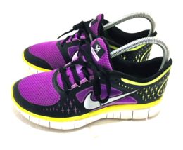 Nike 5.0 Free Run 3 Purple &amp; Black Running Shoes Women 7.5 Sneakers 5106... - £38.05 GBP