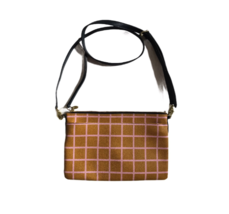 Fossil Yellow Brown Crossbody Bag - £51.89 GBP