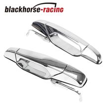 Fit Chevy Pickup Truck Pair Rear Left&amp;Right Exterior Outside Door Handle Chrome - £20.00 GBP