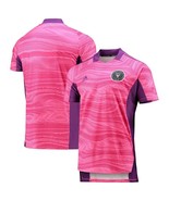 NWT men&#39;s small/S MLS Adidas Inter Miami CF GK SS Soccer jersey - £51.93 GBP