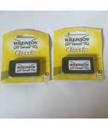 Wilkinson Sword Classic Razor Blades 2x 10 Pieces Replacement Blades Shaver - $34.65