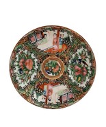 19th C. Antique Chinese Famille Rose Medallion Tea Gold Rim Saucer - Read - €13,67 EUR