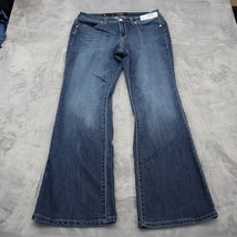 Nine West Jeans Womens 12/31 Blue Denim Lightweight Casual Dark Missy Average - £20.32 GBP