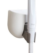 Moen Suction Grip Shower Holder White Sticks to Shower Wall No Damage LR... - £7.85 GBP