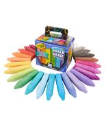 Crayola Glitter Chalk 24 Count Assorted Colors Washable Sidewalk Art - $28.05 CAD