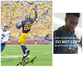 Amara Darboh signed Michigan Wolverines football 8x10 photo COA proof au... - £46.92 GBP