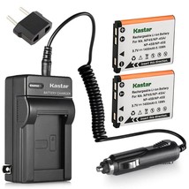 Kastar Battery 2-Pack + Charger for Fujifilm NP-45 NP-45A NP-45B NP-45S and Fuji - £18.82 GBP