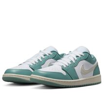 NEW Nike Air Jordan 1 Low White Cannon Green DC0774-138 Women’s Size 8 - $98.99