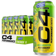 Cellucor C4 Performance Energy Drink JOLLY RANCHER Green Apple 16 Fl Oz ... - $39.59