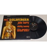 Goldfinger 007 Ian Fleming&#39;s Vintage Vinyl Record Sean Connery James Bond - £18.93 GBP