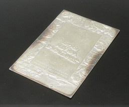 925 Sterling Silver - Vintage Star Trek Wrath Of Khan Collection Card - TR3091 - £151.88 GBP