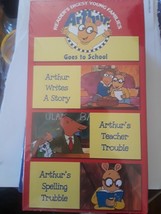 Arthur&#39;s - Writes a Story, Teacher Trouble, Spelling Trubble (VHS) - £9.27 GBP
