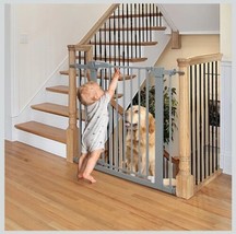 Babelio Baby Gate for Doorways and Stairs, 26-40 inches Dog/Puppy Gate, ... - £53.41 GBP