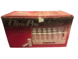 UltraPro By Windmere Vintage Hot Rollers 18 W/ Clips Original Box NEW! - $53.99