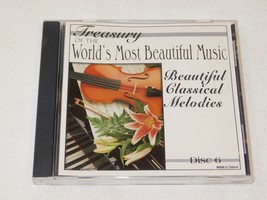 Treasury of the Worlds Most Beautiful Music Beautiful Classical Melody Disc 6 CD - £10.11 GBP