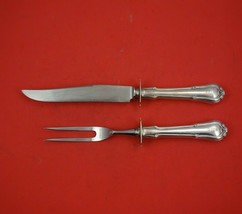 Villa Norfolk by Gorham Sterling Silver Steak Carving Set 2pc HH WS Knife Fork - $107.91