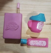My Dream Baby Interactive Doll Replacement Juice Box MGA Vintage &amp; 2 accessories - £4.51 GBP