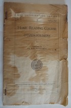 1917 Antique Wwi Book Home Reading Course For Citizen Soldiers War Departmnet - £68.23 GBP
